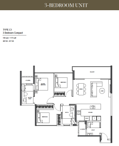 the-atelier-newton-singapore-floor-plan-3-bedroom-type-c1-1173sqft